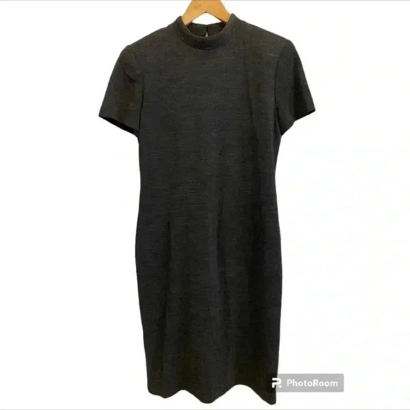 Victor Costa by Nahdre Vintage Wool Grey Dress - Picture 1 of 7